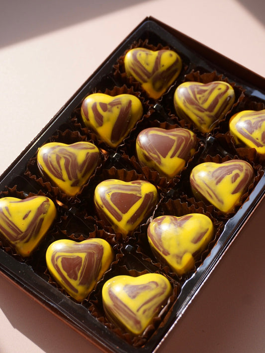 Lemon Triple Chocolate Cheesecake Hearts *Limited Edition*
