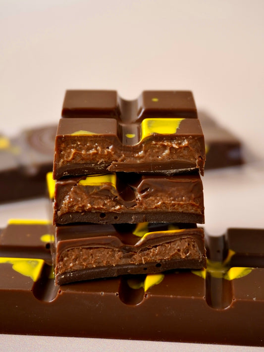 Peanut Butter Truffle Chocolate Bar
