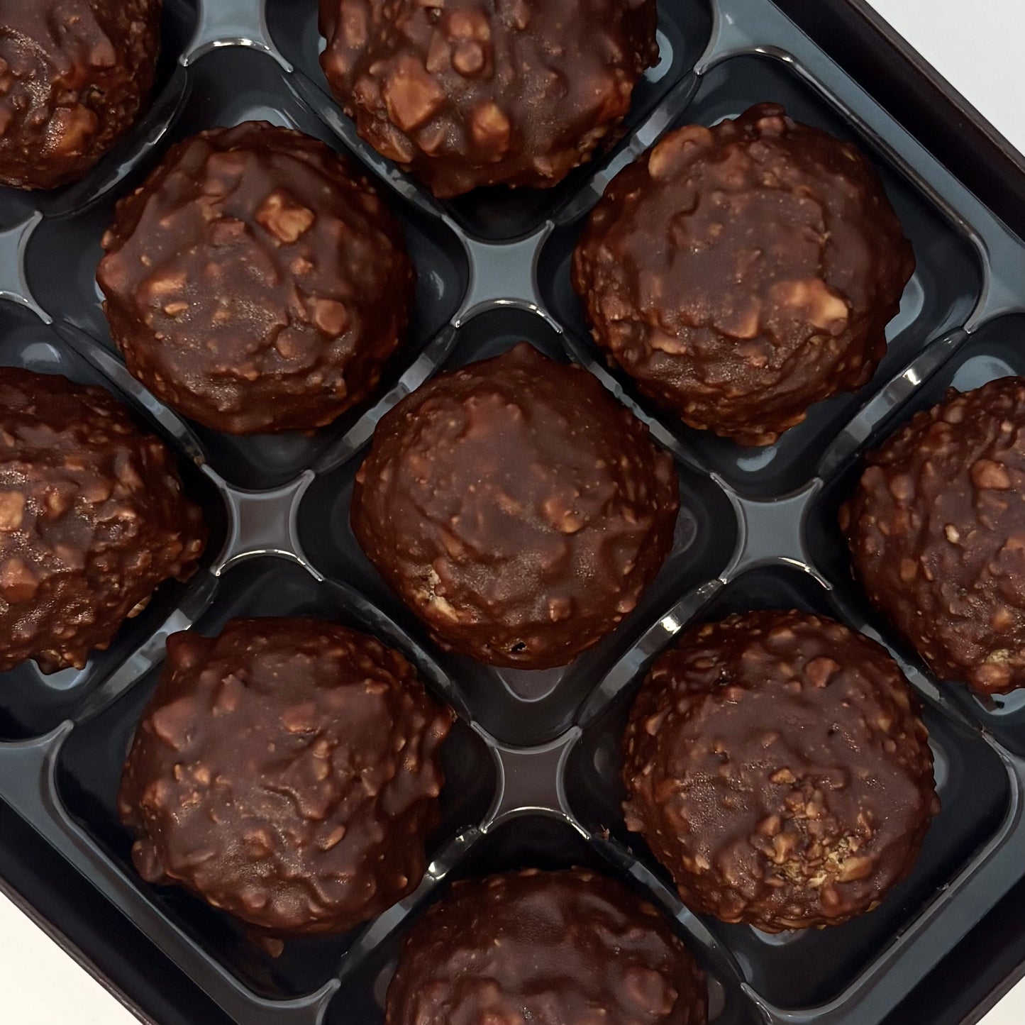 Hazelnut Rocher Chocolate Truffles