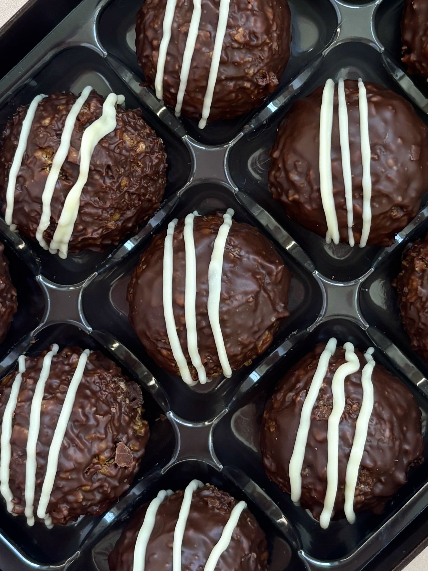 White Chocolate Hazelnut Kinder Bueno Truffles