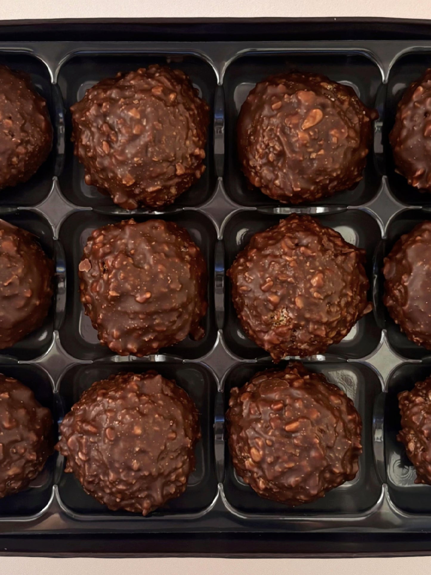 Hazelnut Rocher Chocolate Truffles