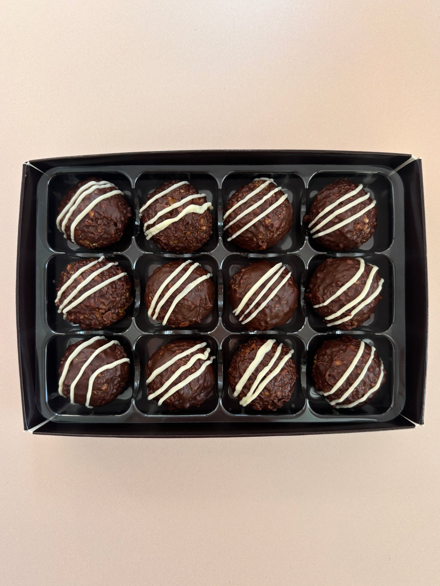 White Chocolate Hazelnut Kinder Bueno Truffles