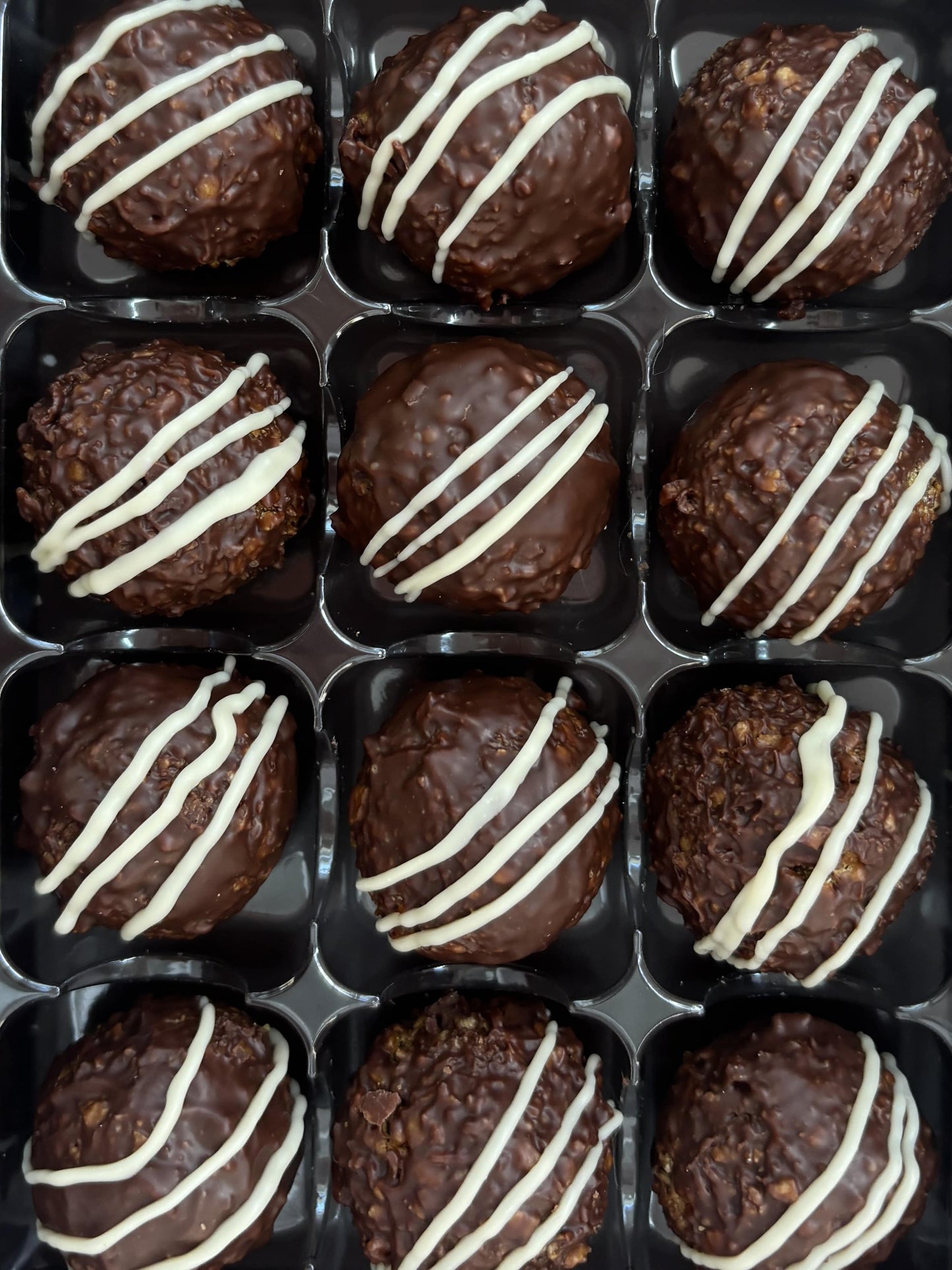 White Chocolate Hazelnut Kinder Bueno Truffles