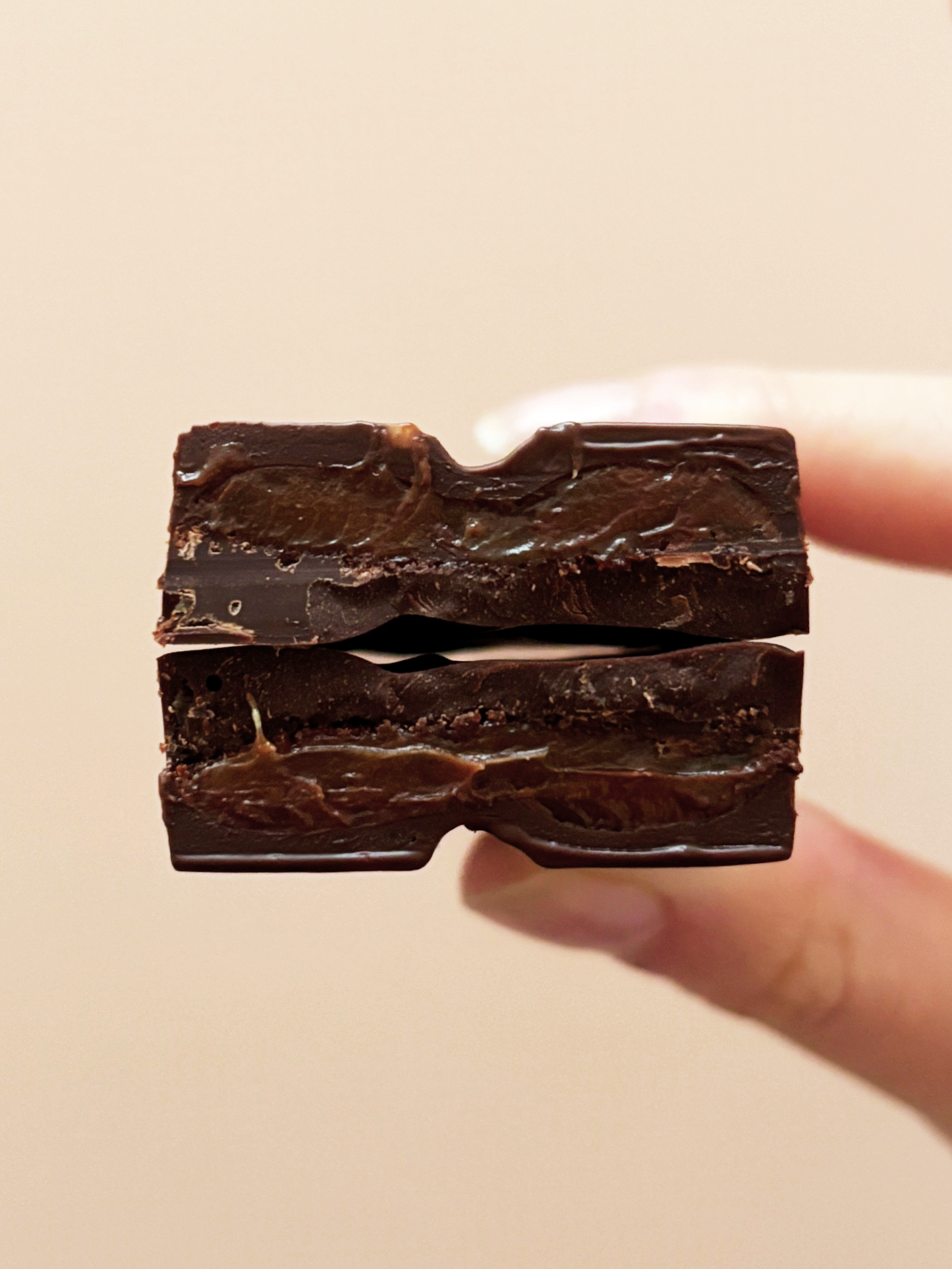 Salted Caramel Brownie 65% Dark Chocolate Bar