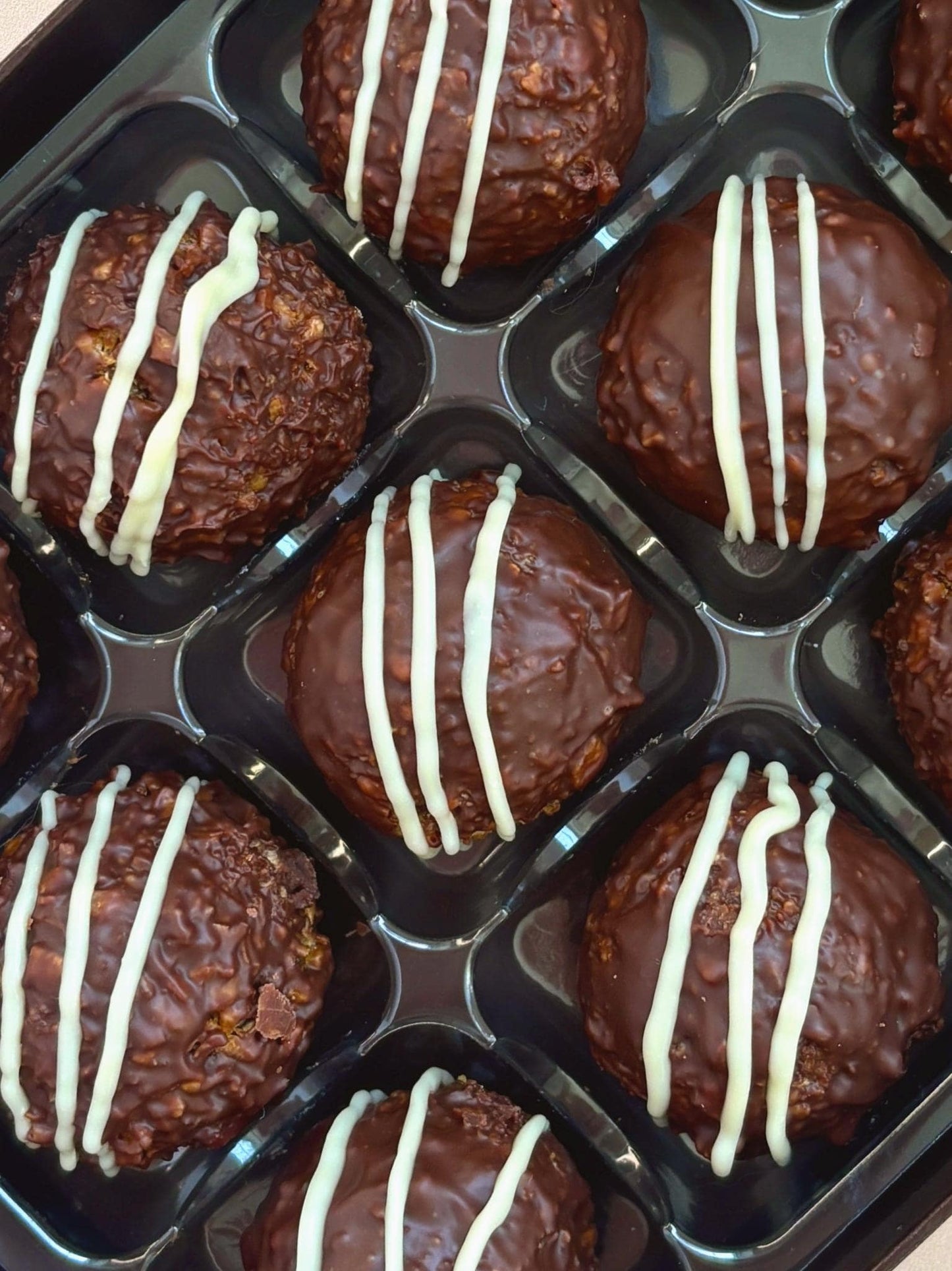 White Chocolate Hazelnut Kinder Bueno Truffles