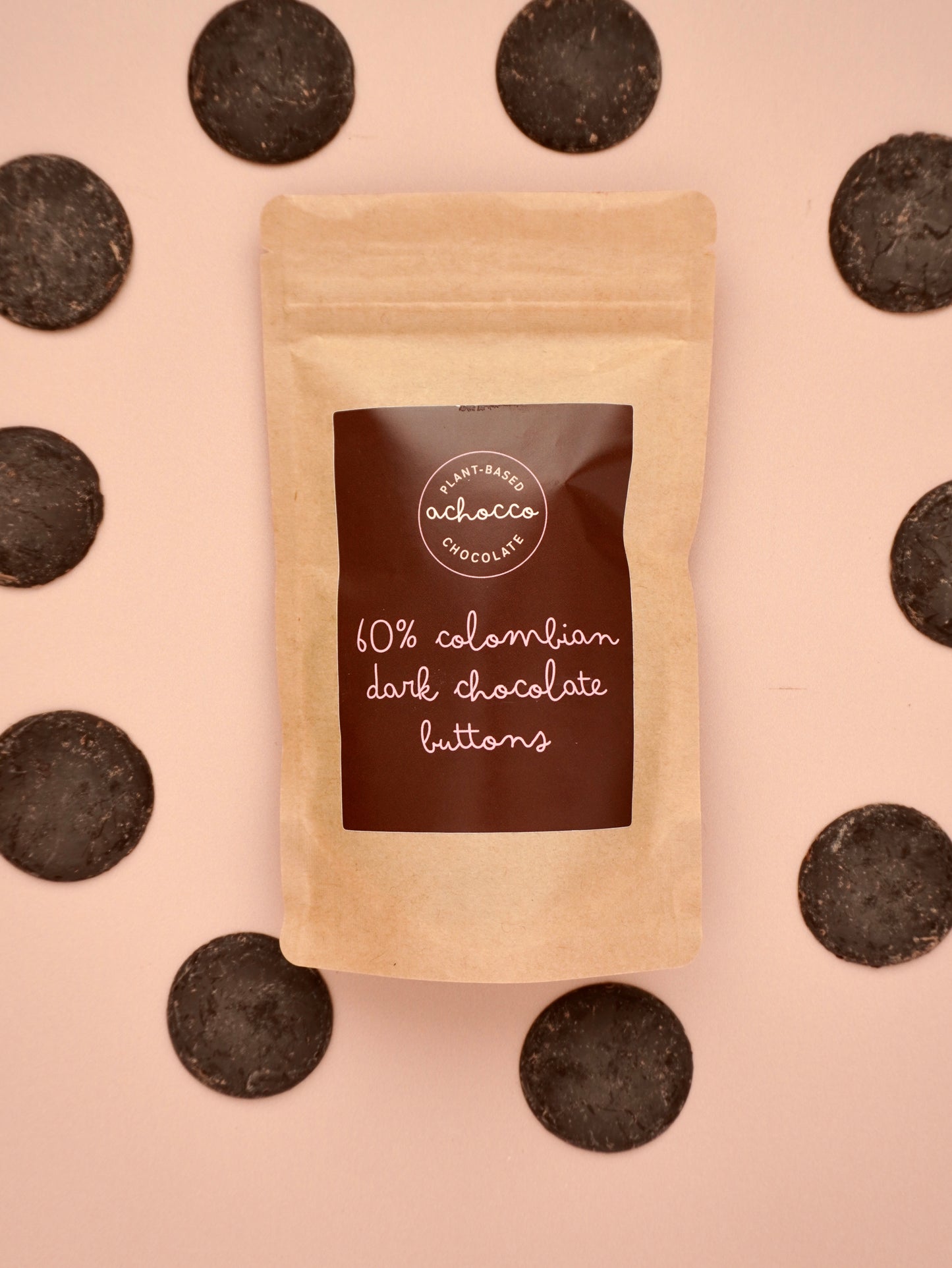 70% Colombian Dark Chocolate Buttons