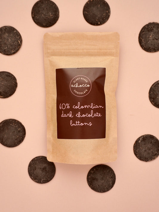 70% Colombian Dark Chocolate Buttons