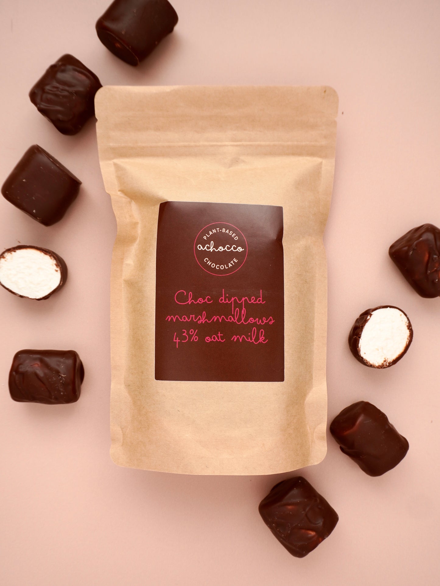 M!lk Chocolate Dipped Marshmallows