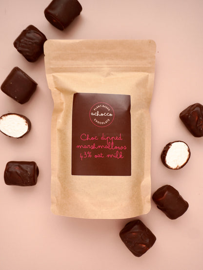 M!lk Chocolate Dipped Marshmallows