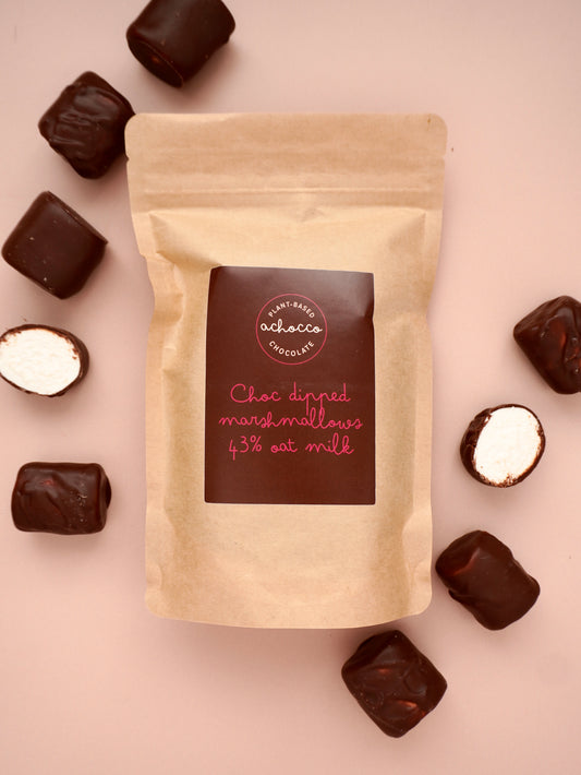 M!lk Chocolate Dipped Marshmallows