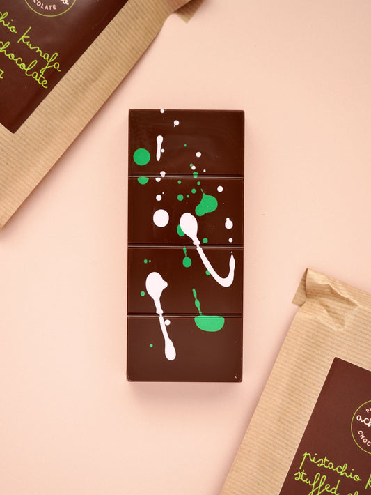 XL Chunky Pistachio Dubai Kunafa M!lk Chocolate Bar