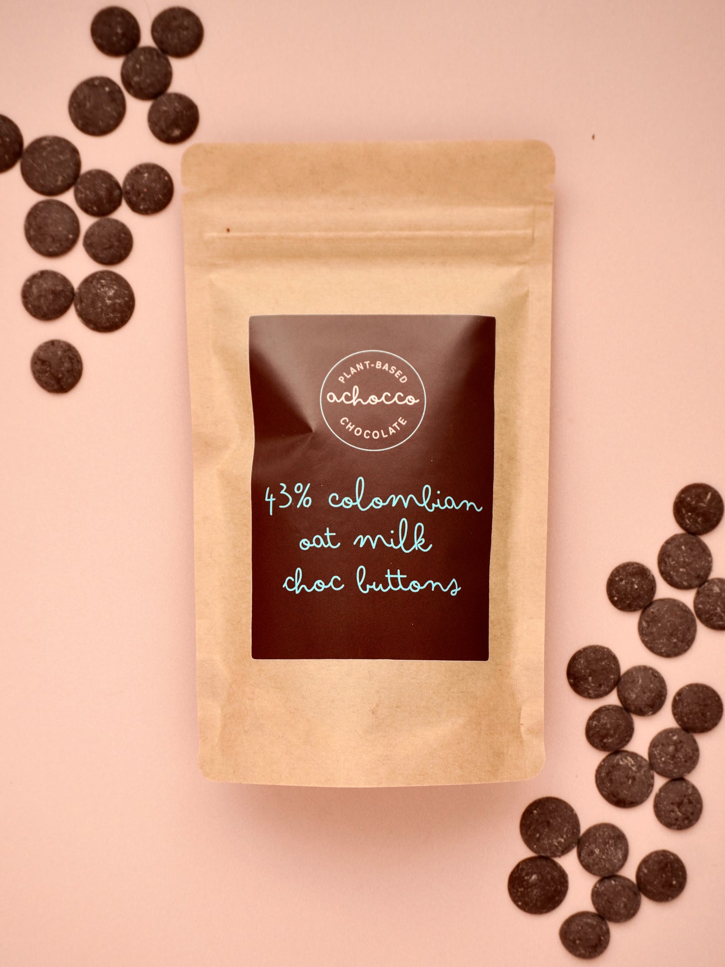 43% Colombian Oat M!lk Chocolate Buttons