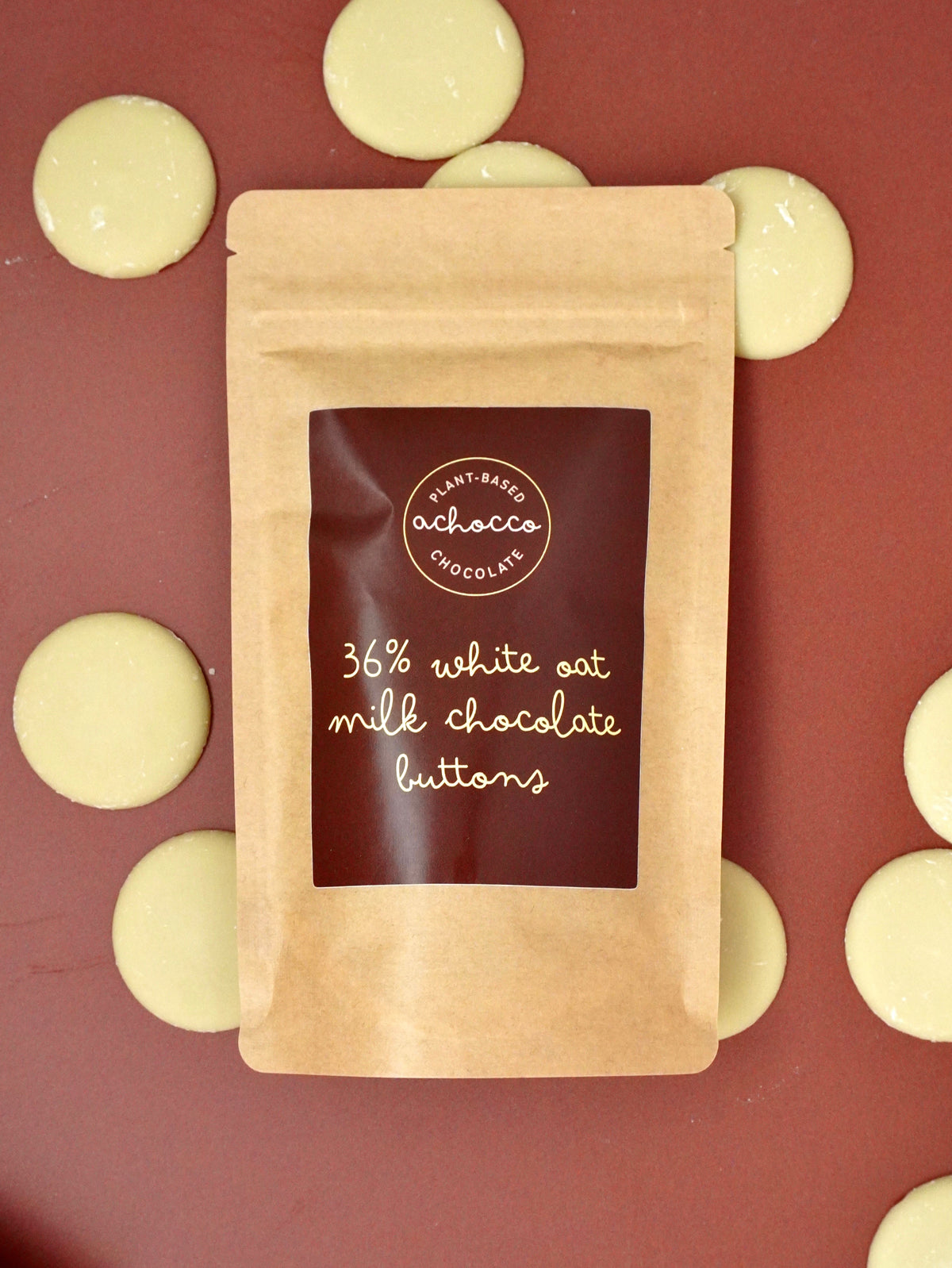 36.5% Colombian White Oat M!lk Chocolate Buttons