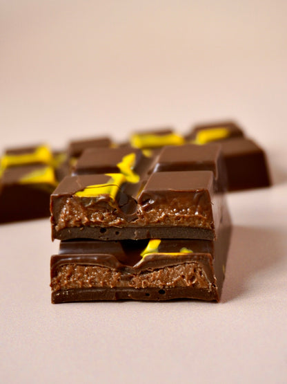 Peanut Butter Truffle Chocolate Bar