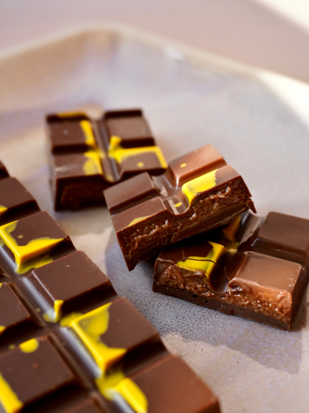 Peanut Butter Truffle Chocolate Bar