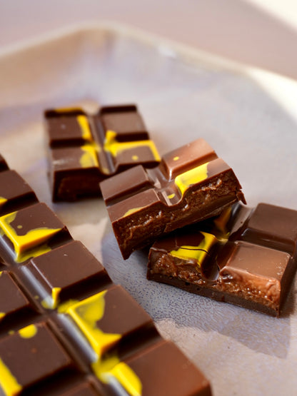 Peanut Butter Truffle Chocolate Bar