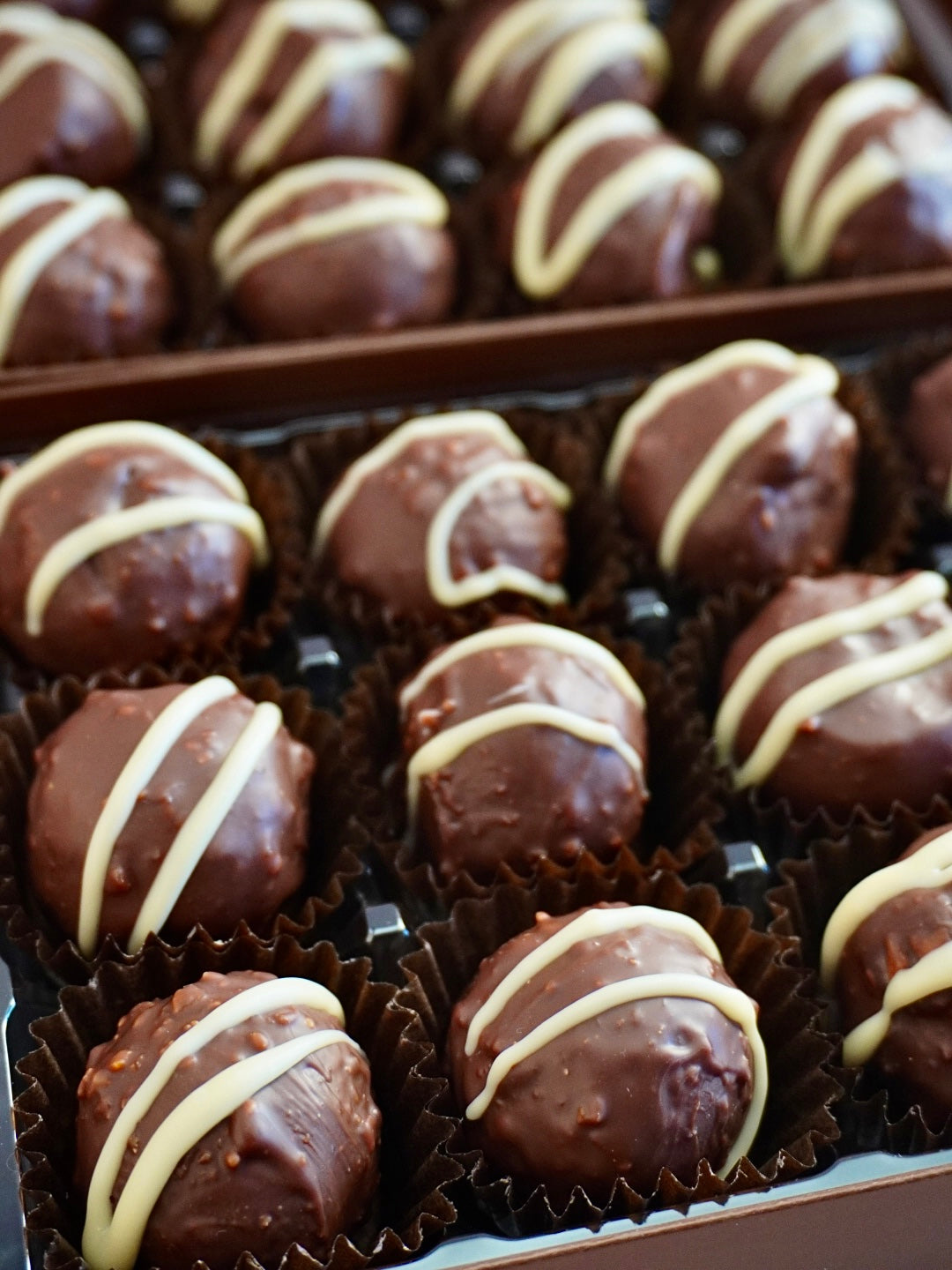 White Chocolate Hazelnut 'Bueno' Truffles