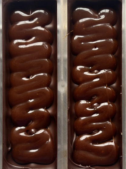 Salted Caramel Brownie 65% Dark Chocolate Bar