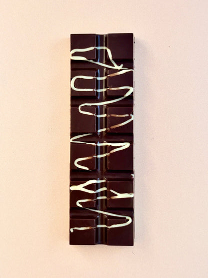 Salted Caramel Brownie 65% Dark Chocolate Bar