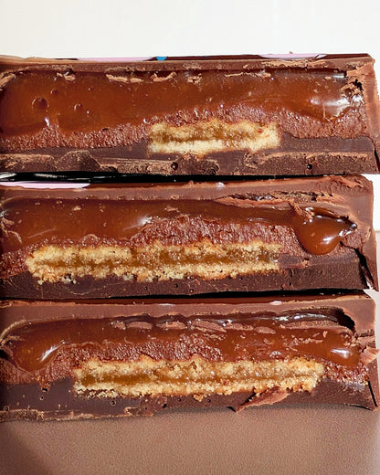 XL Salted Caramel Brownie & Stroopwafel Chocolate Bar